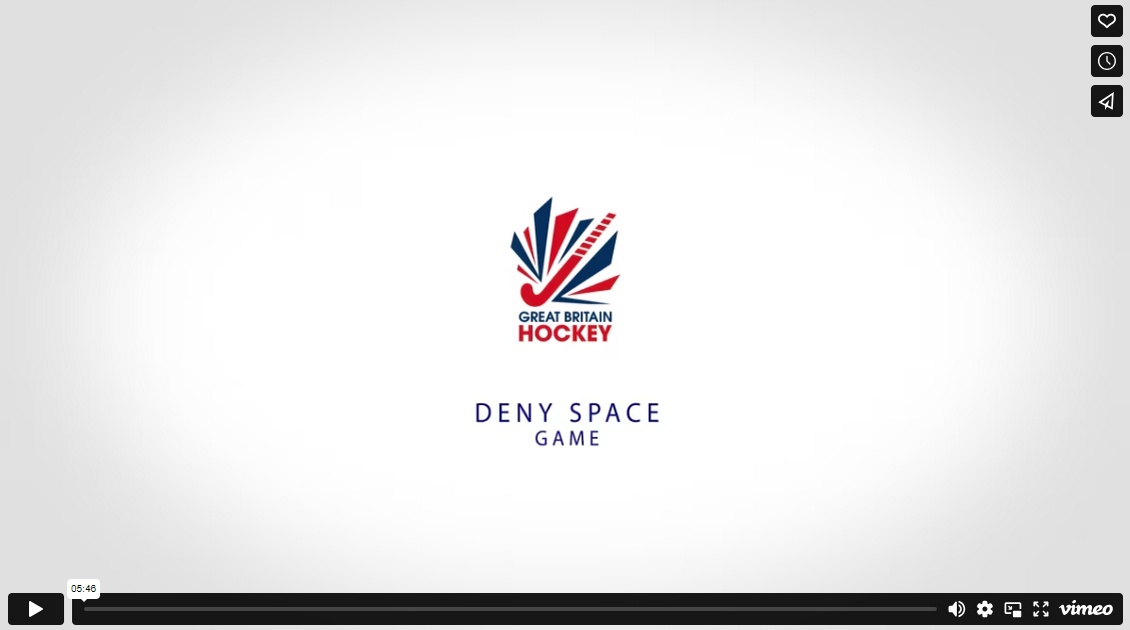Deny space & protect line to goal